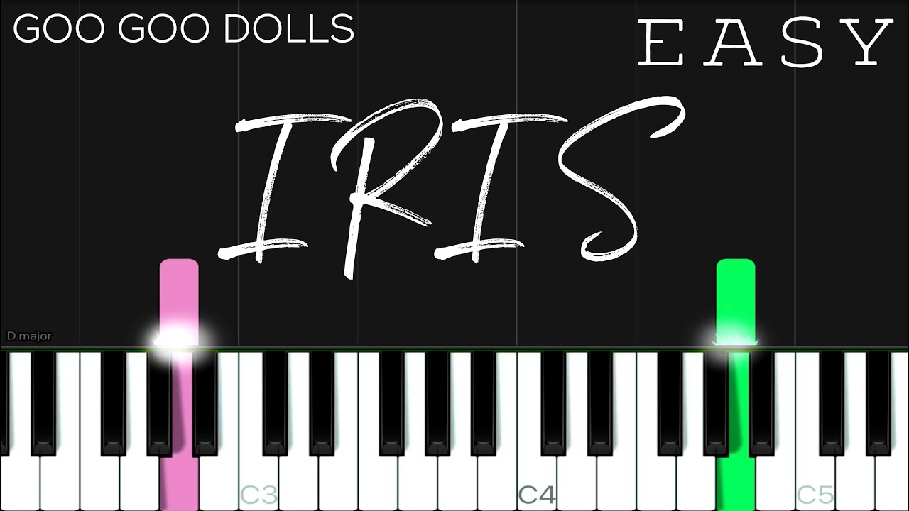 Goo Goo Dolls - Iris | EASY Piano Tutorial
