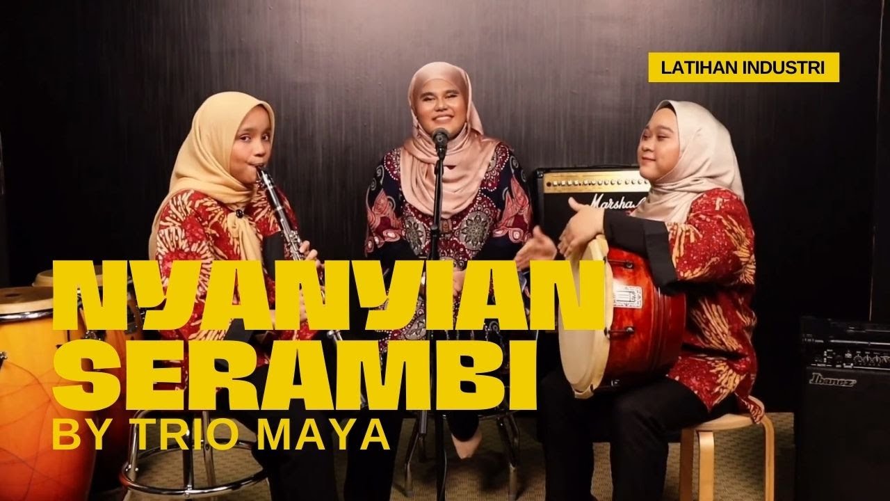 DATUK RAMLI SARIP NYANYIAN SERAMBI Cover By TRIO MAYA