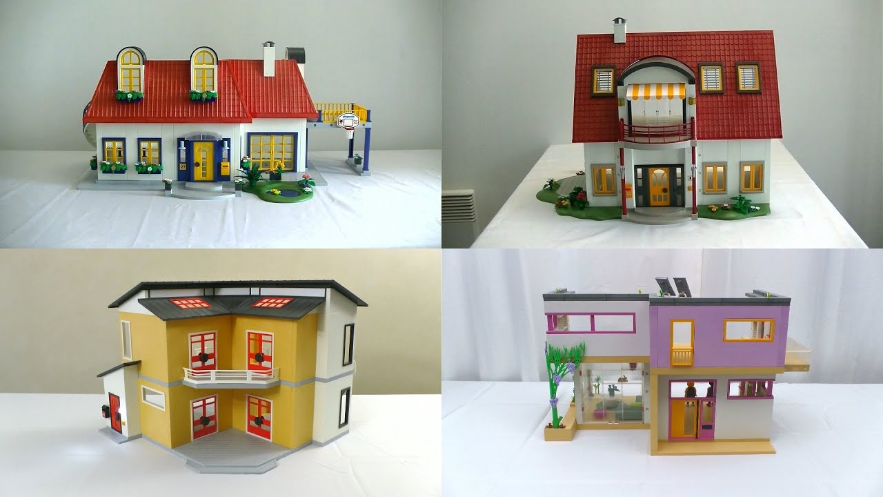 Evolution Playmobil : La maison moderne (2000 - 2024)