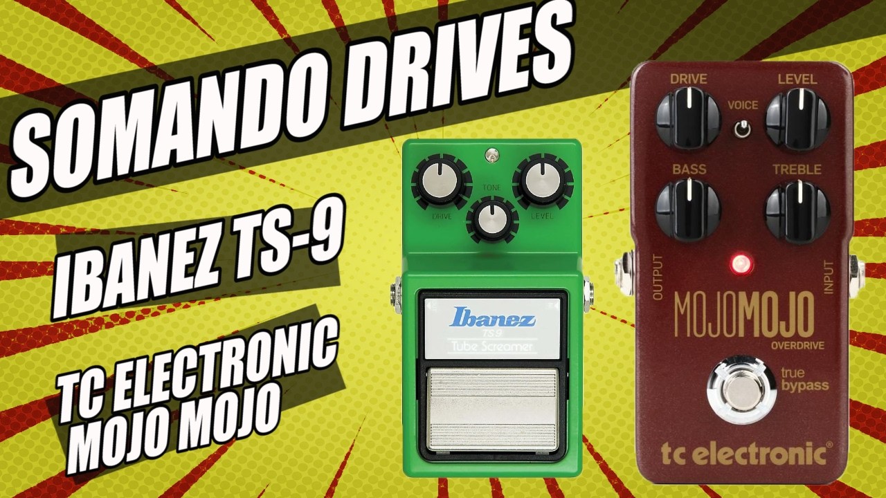 SOMANDO DRIVES - TC ELECTRONIC MOJO MOJO + TS9 IBANEZ