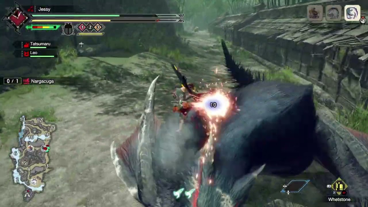 MHR | Village Quest | LV★★★★★ | Wind Speed Wyvern / 疾風迅竜