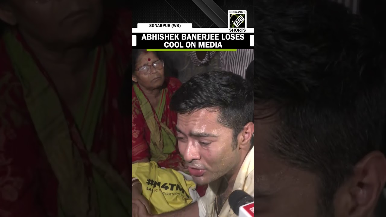 TMC Leader Abhishek Banerjee loses cool over Media question following attack