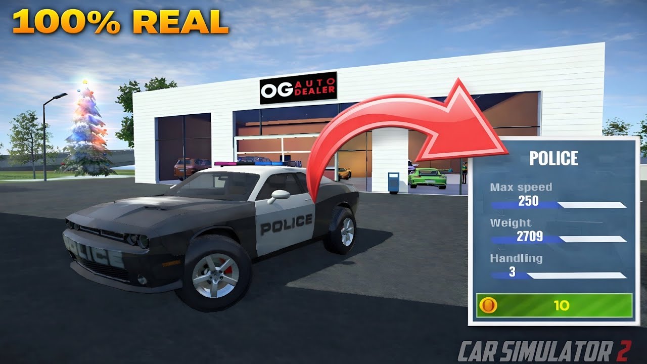 I Got a POLICE CAR for FREE 😱🚓 | Car Simulator 2 #carsimulator2 