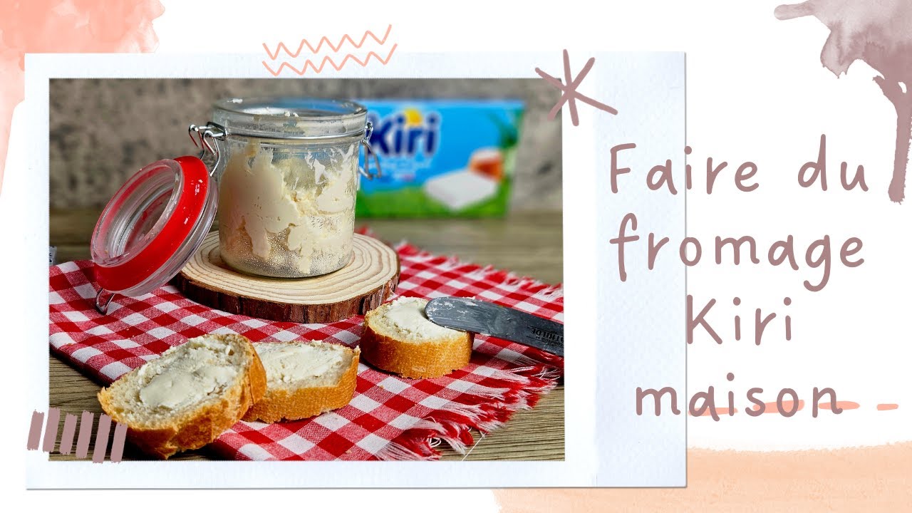 Comment faire du fromage kiri maison ? Une recette avec 3 (ou 4) ingrédients **LACHOUFAMILY**