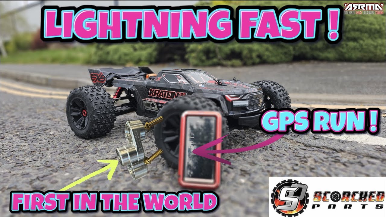 WE MODDIFIED THE NEW ARRMA KRATON 8s BLX EXB RTR  AND THEN DONE A SPEED RUN - BEST RC 1/5TH TRUGGY