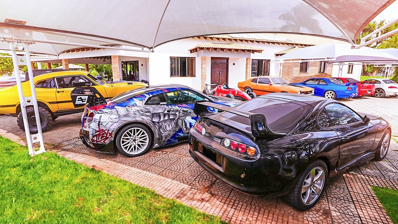 TROUXE TODOS MEUS CARROS PARA MINHA CASA [NAO CABE MAIS CARRO]