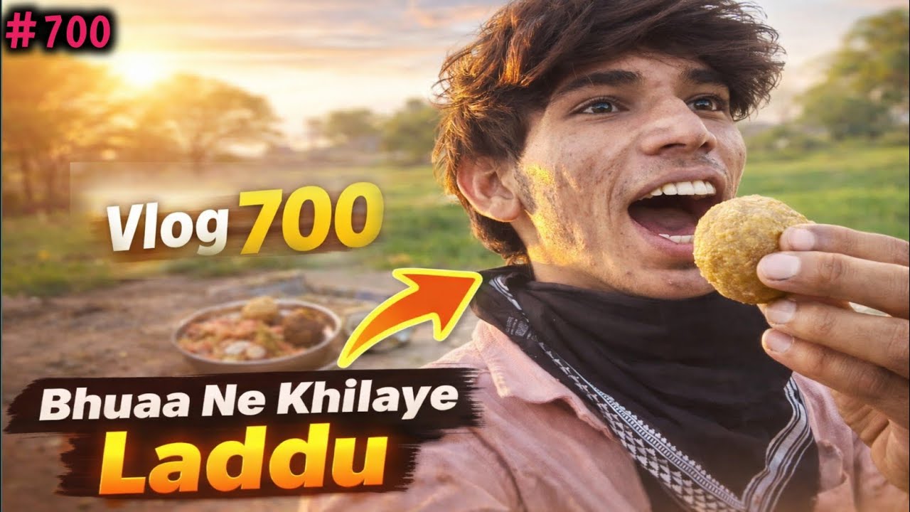 Sardi Vale Laddu 😋 || Mza Aa Gya 🤭 || #700 
