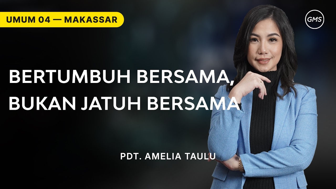 GMS Makassar | Ibadah Umum 4 - Pdt. Amelia Taulu