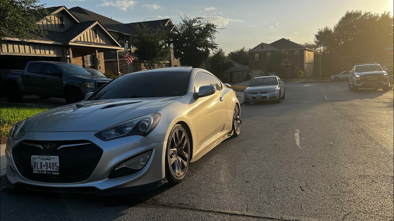 Genesis Coupe Lowering Springs DIY Install! 2010-2016