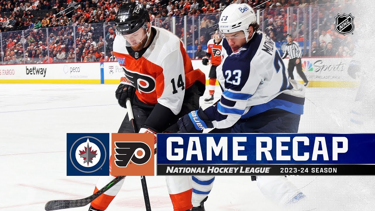 Winnipeg Jets vs Philadelphia Flyers | February 08, 2024 | Game Highlights | NHL Regular Season