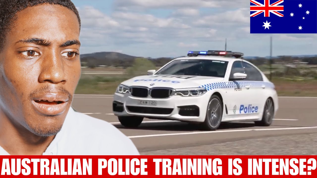 American Reacts to Australian Police Academy Training || NSW Police Driver Training