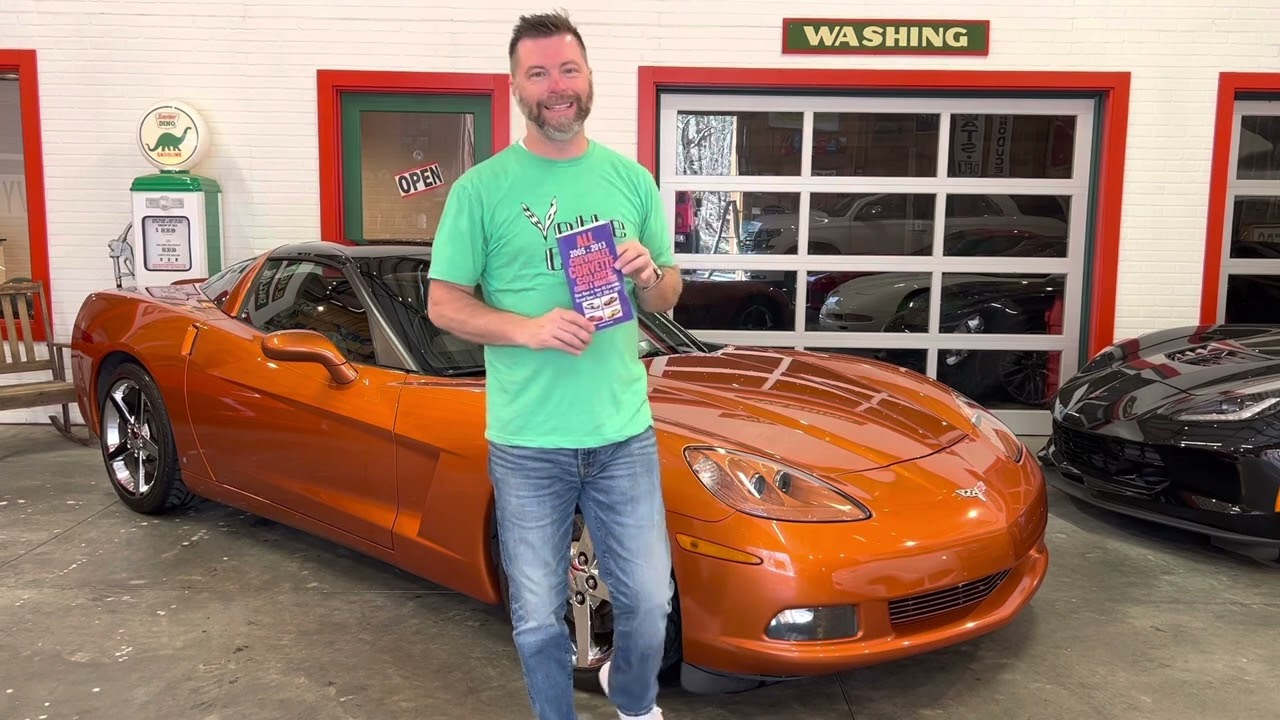 2007 Chevrolet Corvette, Z51, 3LT, Atomic Orange, LOW 56k Miles - $29,900
