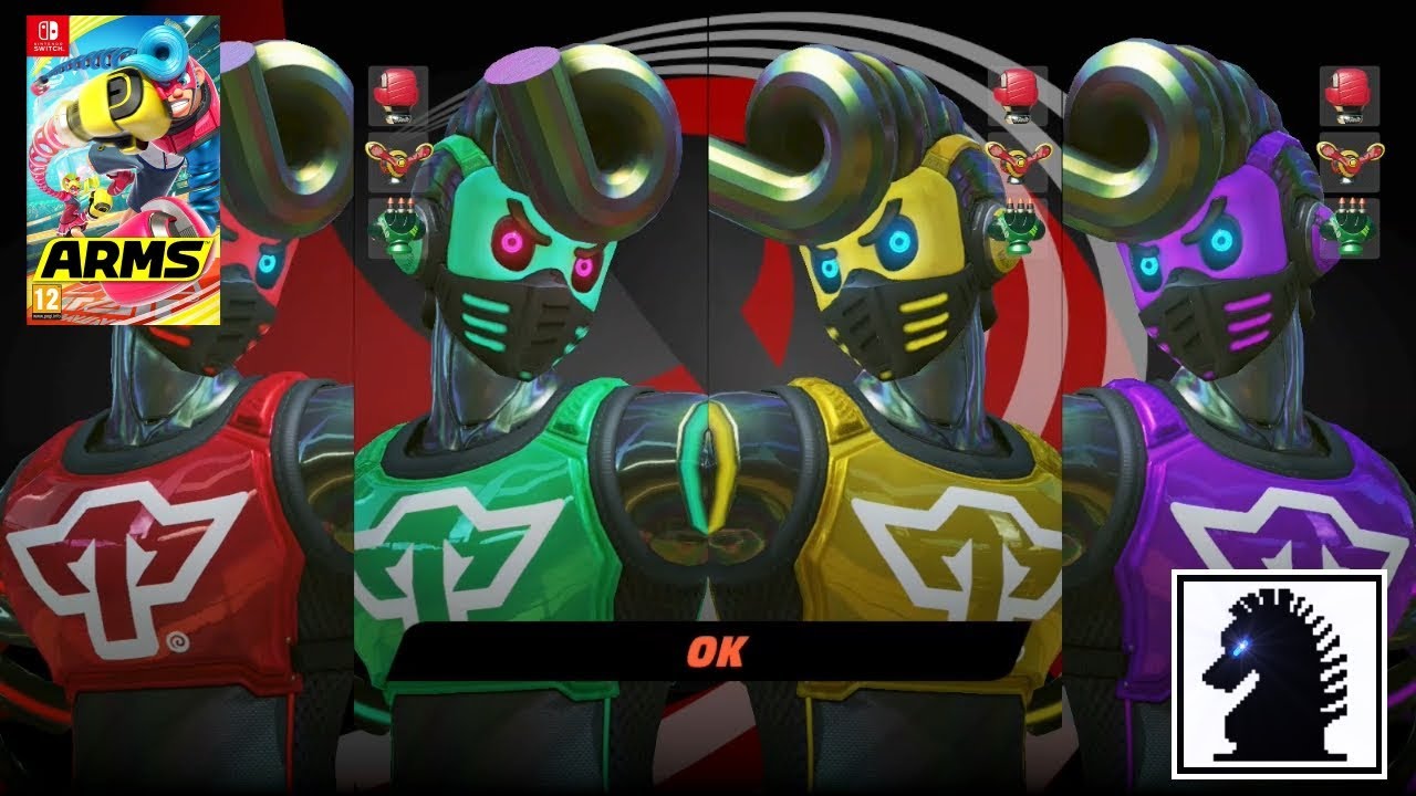 NS ARMS - Hedlock Scramble - Springtron Rumble!
