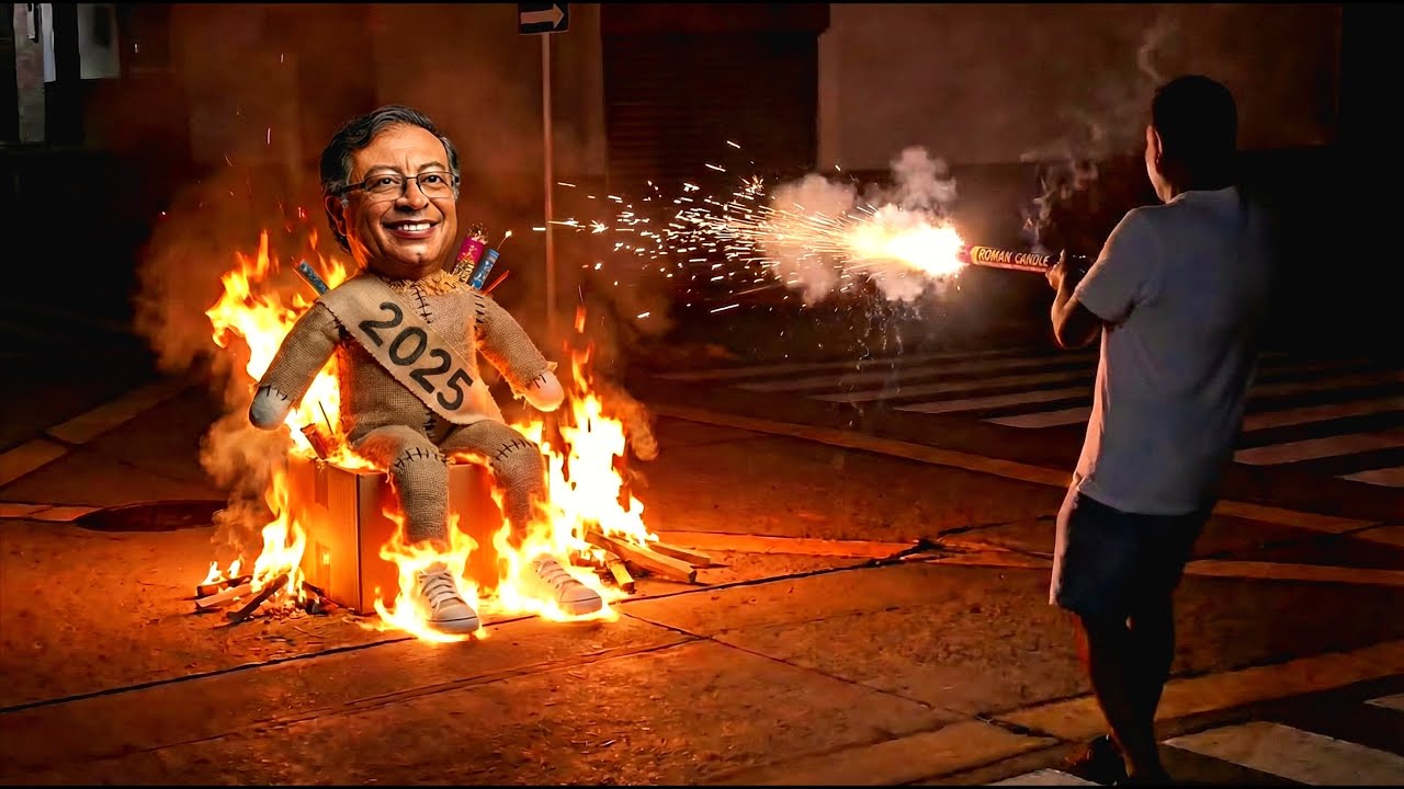 Quema de Año viejo Barrio Torcoroma y El Recreo 2025 - 2026 Barrancabermeja