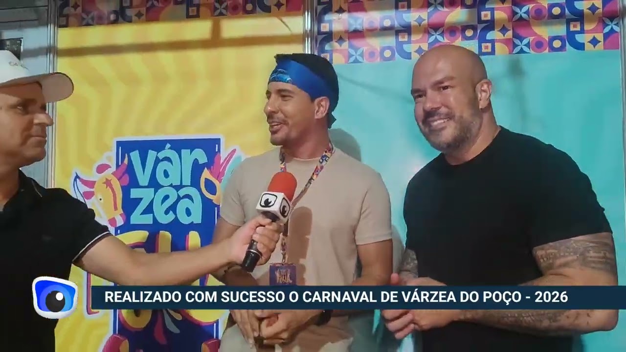 Realizado com sucesso o Carnaval de Várzea do Poço - 2026