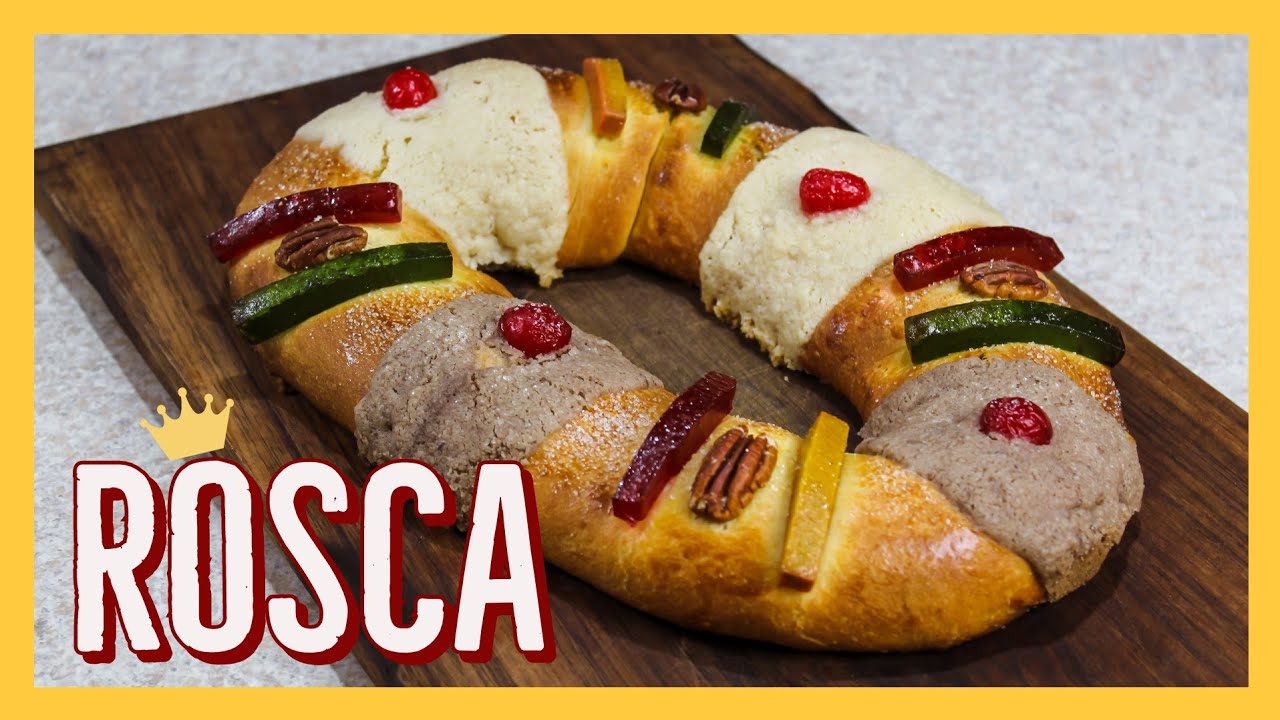 Rosca de reyes RELLENA
