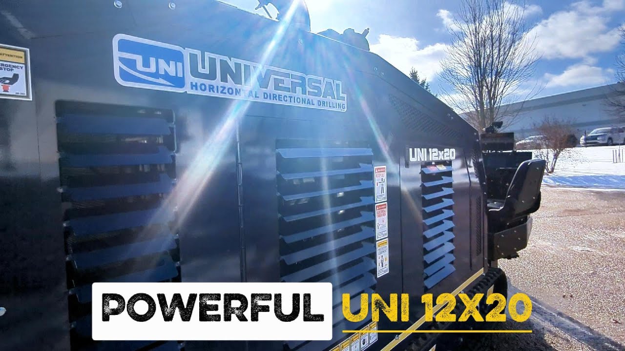 Powerful Directional DrillUNI 12x20 │ Universal HDD, USA