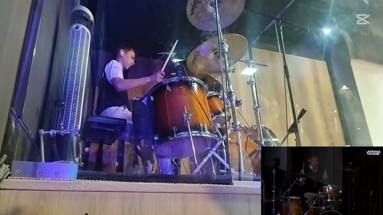 Medley Salmos-Drum cover-IPUC CHIA CENTRAL-Abel Maza LIVE