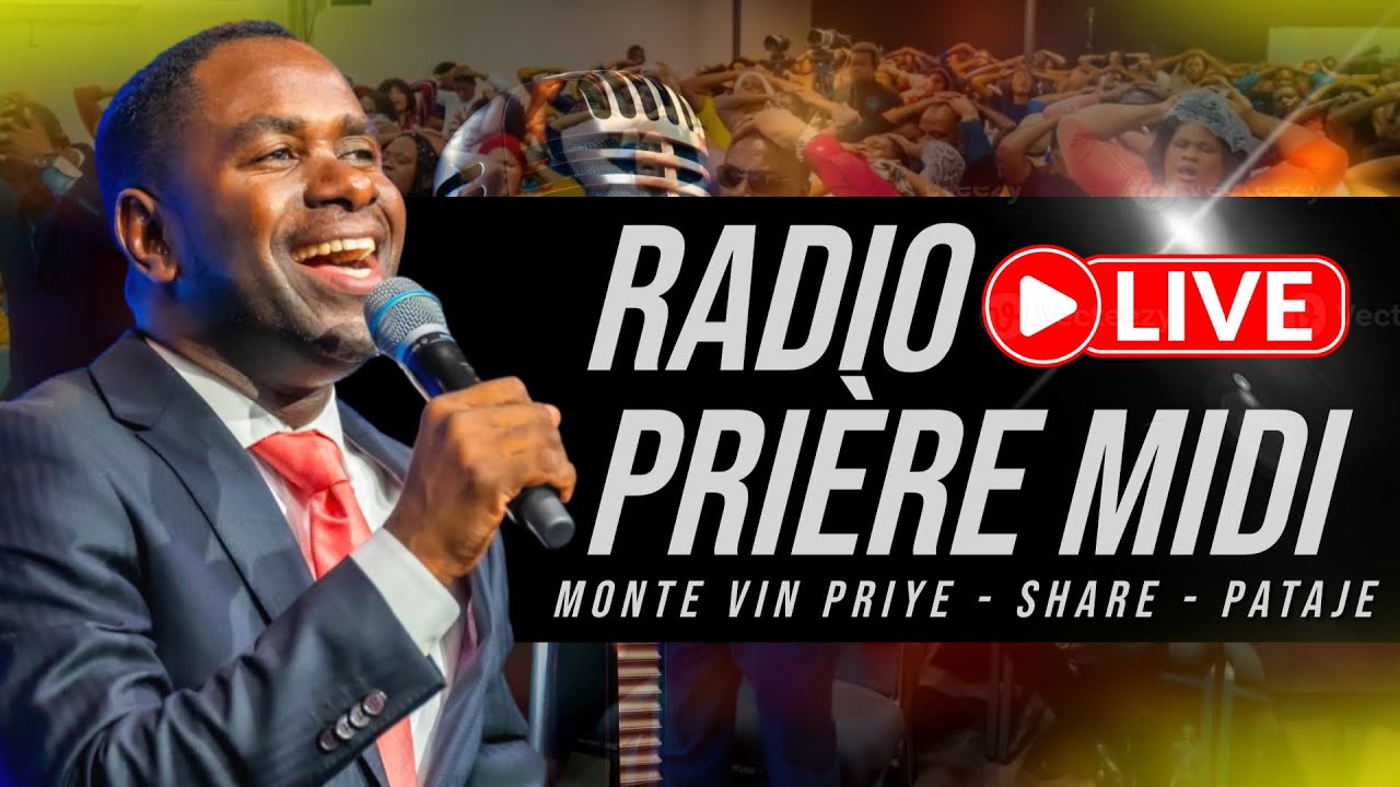 RADIO PRIÈRE MIDI |  PRIÈRE DU SOIR, PRIÈRE DU MATIN | avec Pasteur Carlos Pièrre