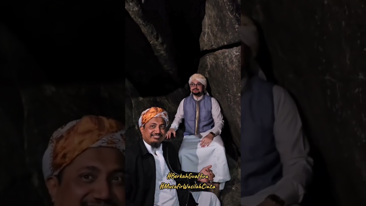Masha Allah‼️Mendaki Jabal Nur & Doa Munajat Sayyid Moulay Mohamed Amin Al Hasani di Gua Hira'‼️
