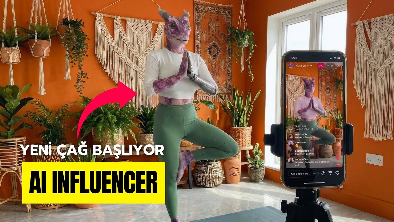 Bu AI Influencer Bana Para Kazandırdı (Sistemi Öğretiyorum)