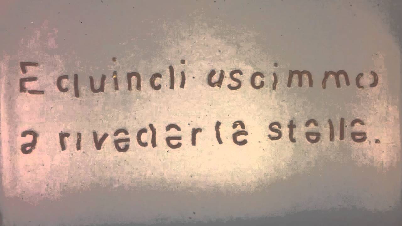 inferno ultimo verso