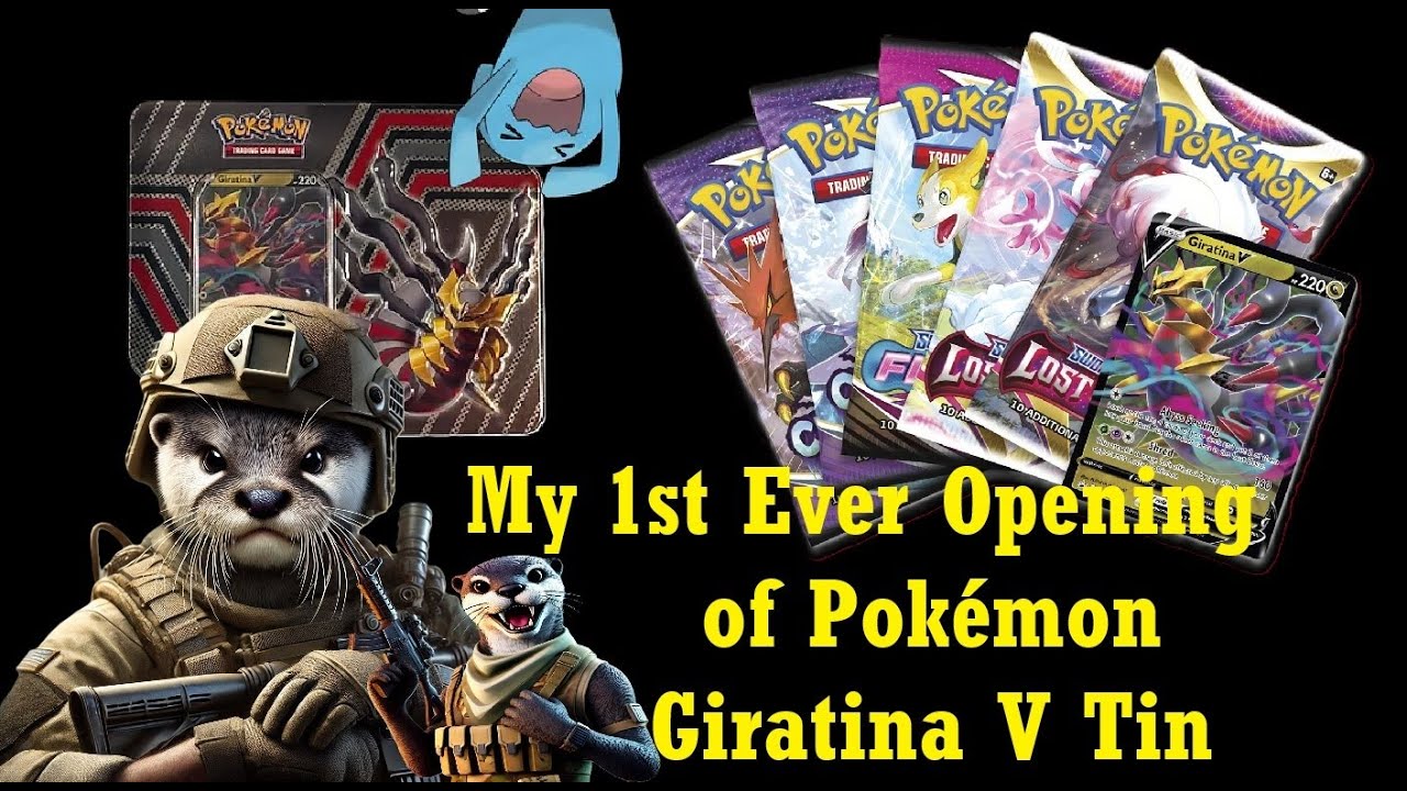Unboxing Pokémon Hidden Potential Giratina V Tin!!!