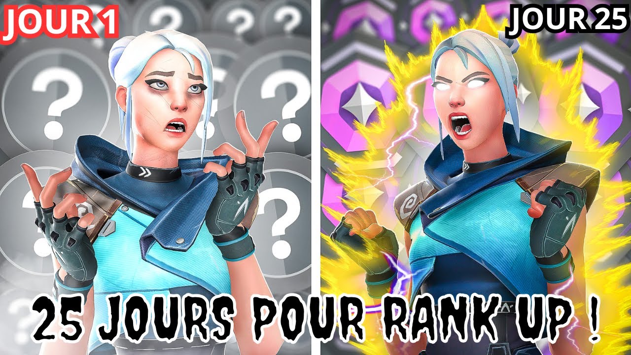 25 JOURS POUR PASSER DIAMANT OU J'ARR&Ecirc;TE VALORANT POUR TOUJOURS (et je t'offre un skin)