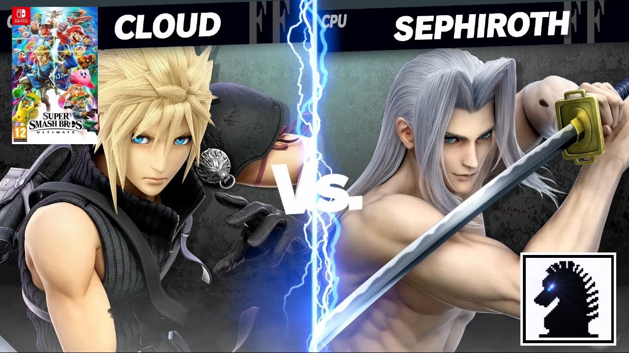 NS Super Smash Bros. Ultimate - Cloud Strife vs Sephiroth!