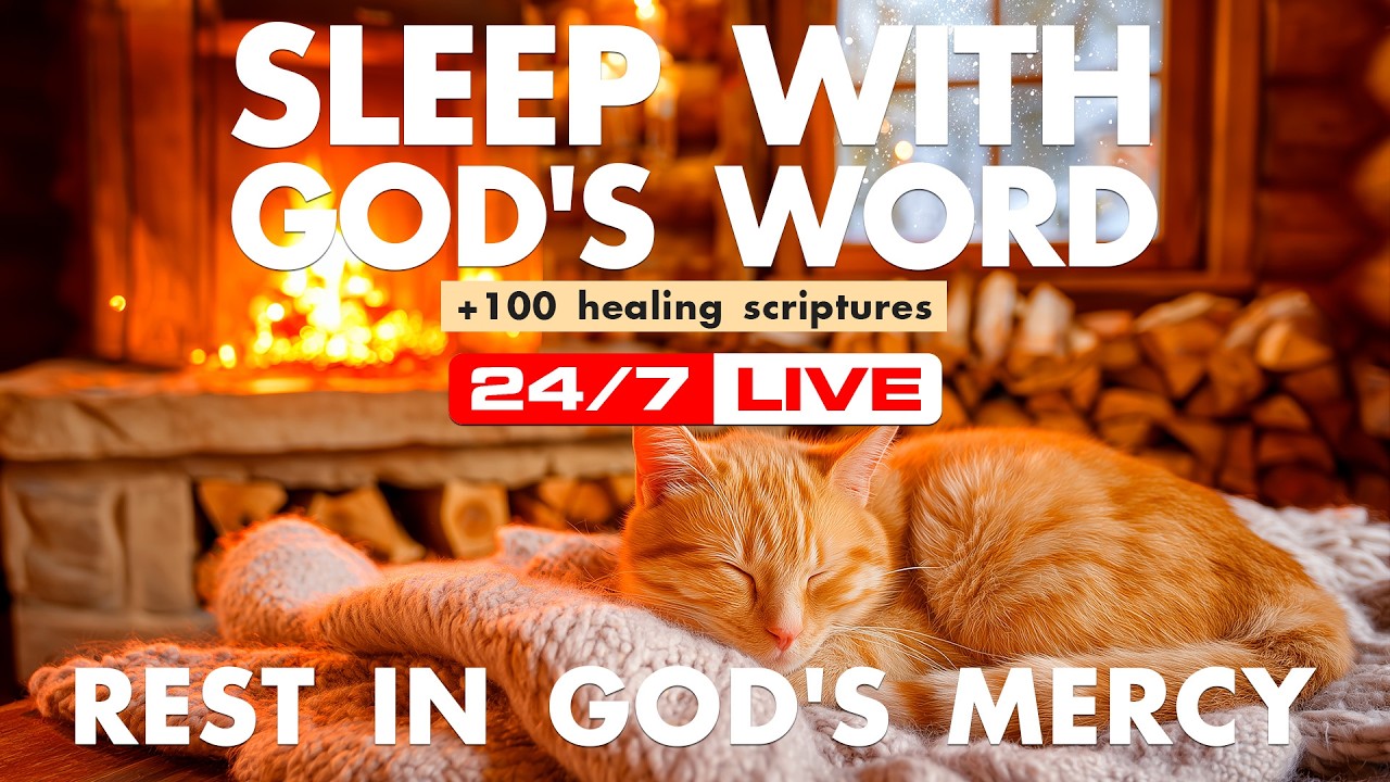 Psalms for protection strengthen. Relaxing scriptures for sleep. Deep sleep feels safe.