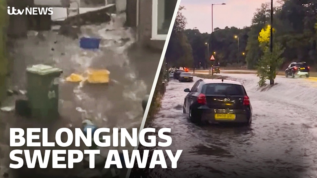 Homes flooded in Birmingham after thunderstorms and torrential rain