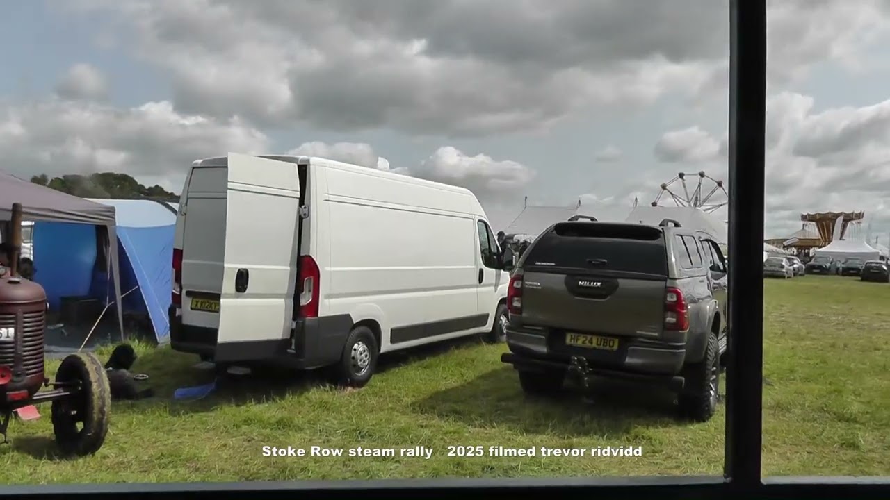 Stoke Row steam rally  2025  Tractor Trailer Ride