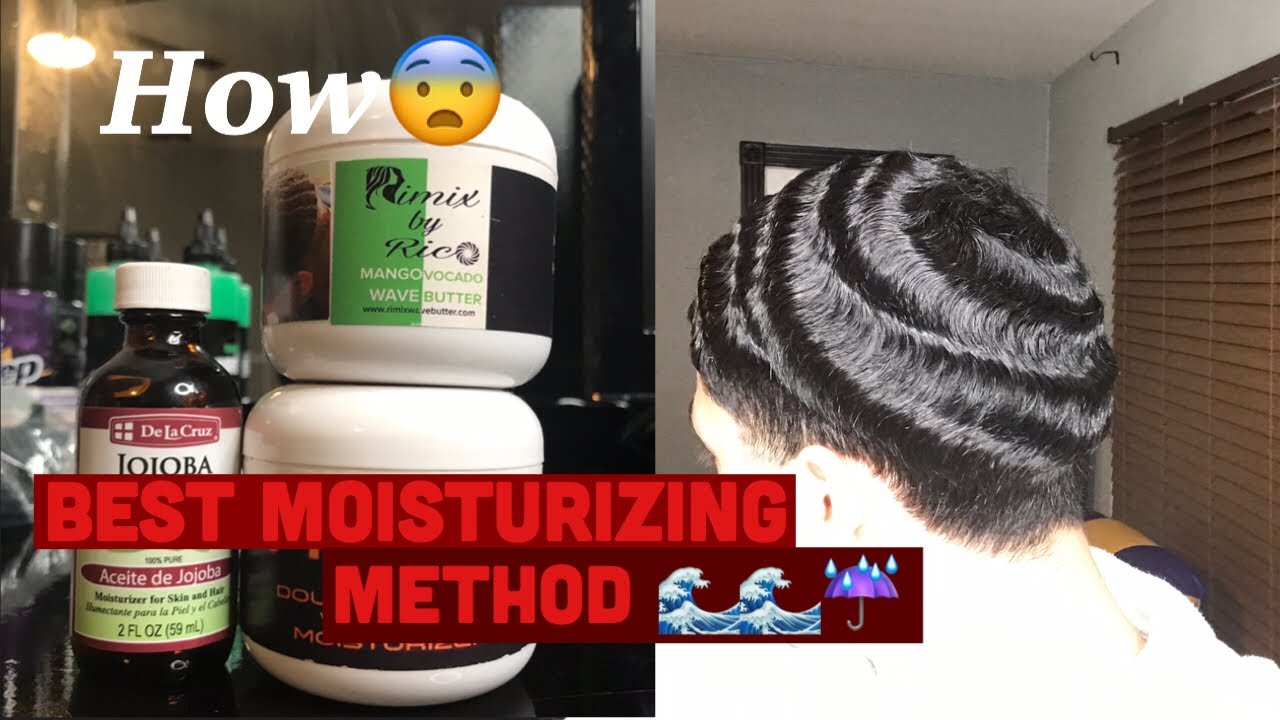 Best straight hair waves moisturizing method 🌊