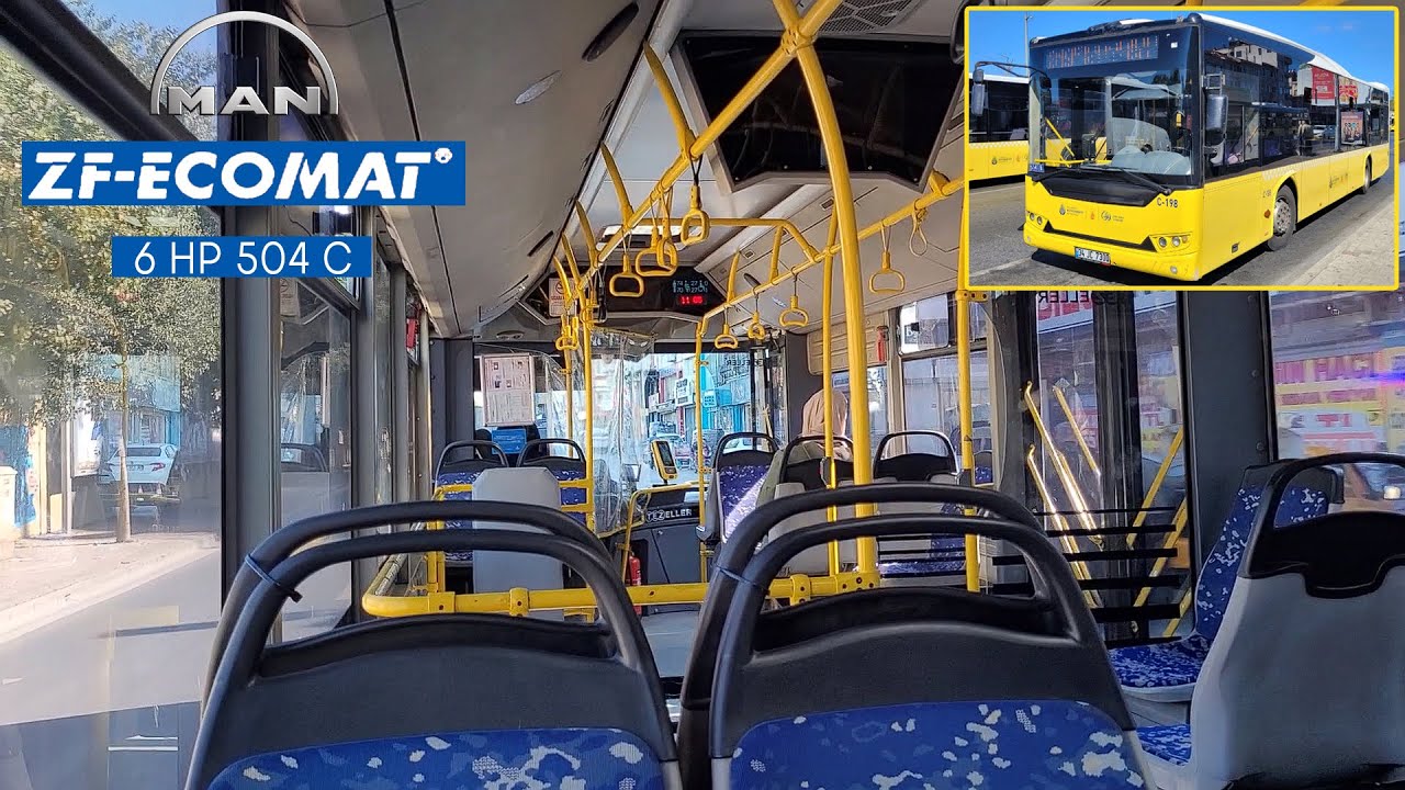 İstanbul ÖHO C-198 | Tezeller Autobus LF1200 ZF Ecomat 6 HP 504 C Kickdown