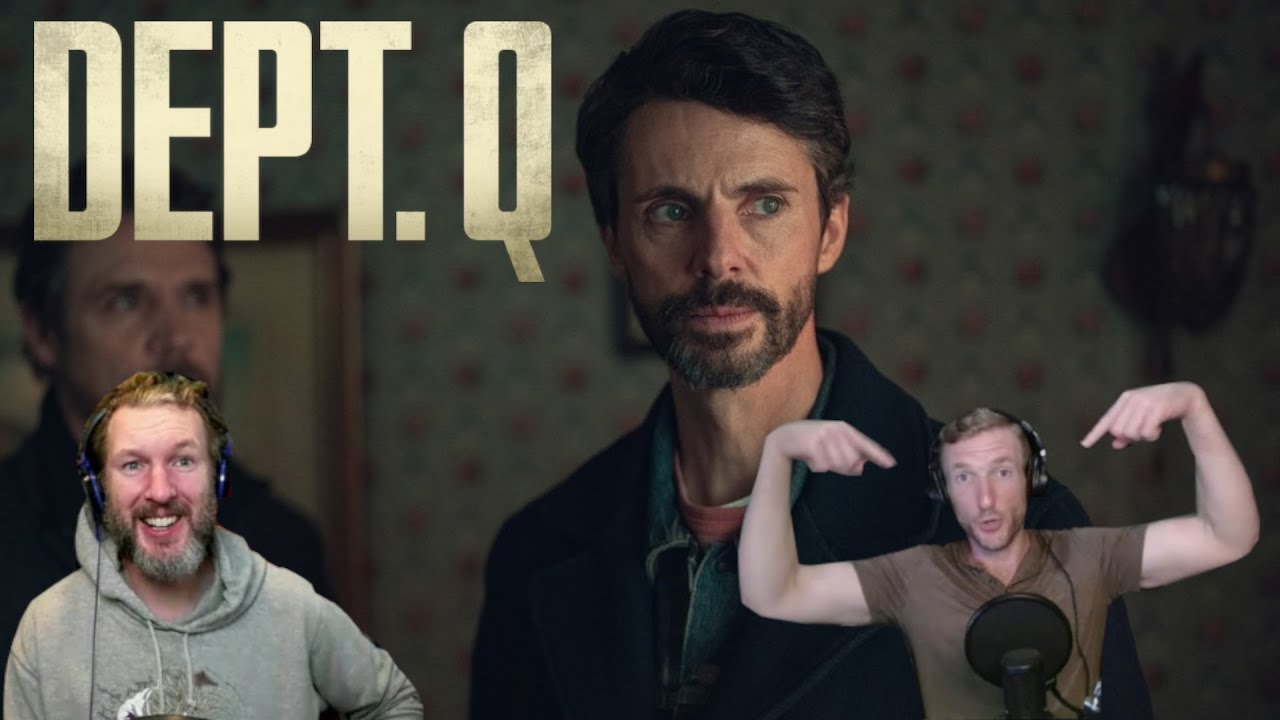 Dept. Q | Trailer Reaction | WE LOVE A GOOD UK COP DRAMA!!