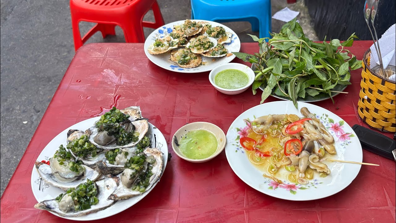 quán ỐC rẻ ngon KHÓM QUỐC TUẤN / LANG THANG NHA TRANG