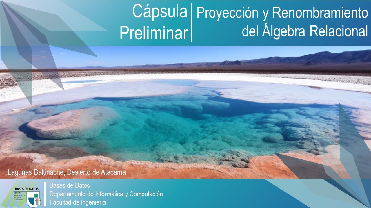 Bases de Datos: Proyección y Renombramiento del Álgebra Relacional