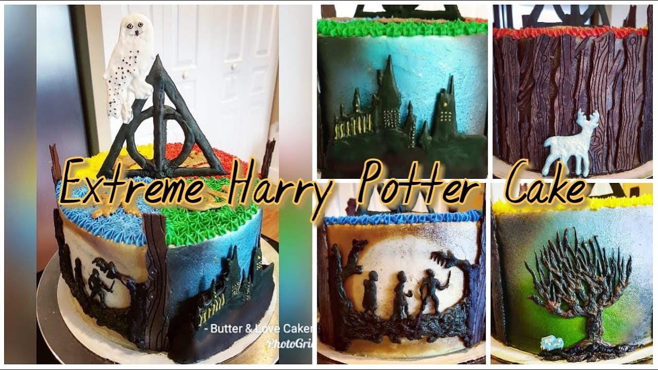 EXTREME HARRY POTTER BIRTHDAY CAKE!