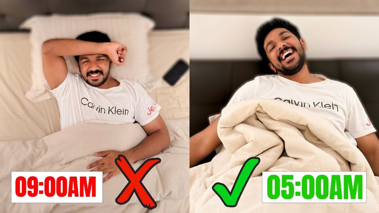 How to START waking up EARLY (without snoozing) | Malayalam