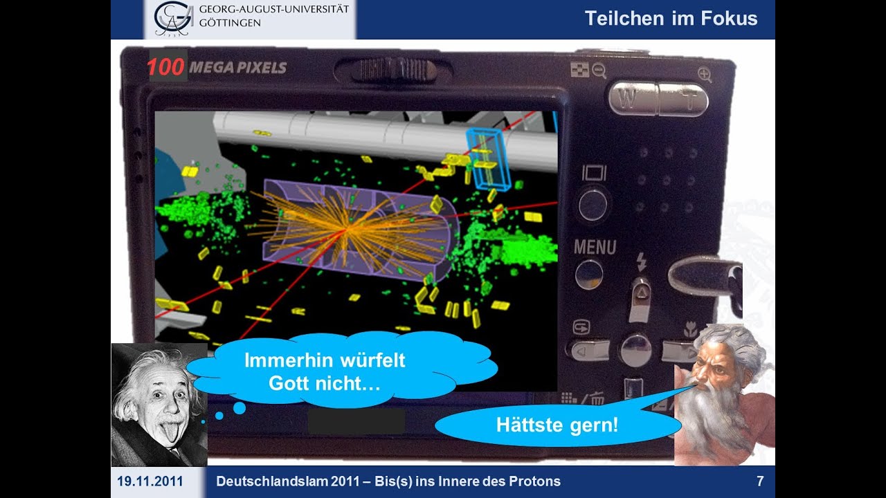 Elementarteilchen - Bis(s) ins Innere des Protons (Science Slam)