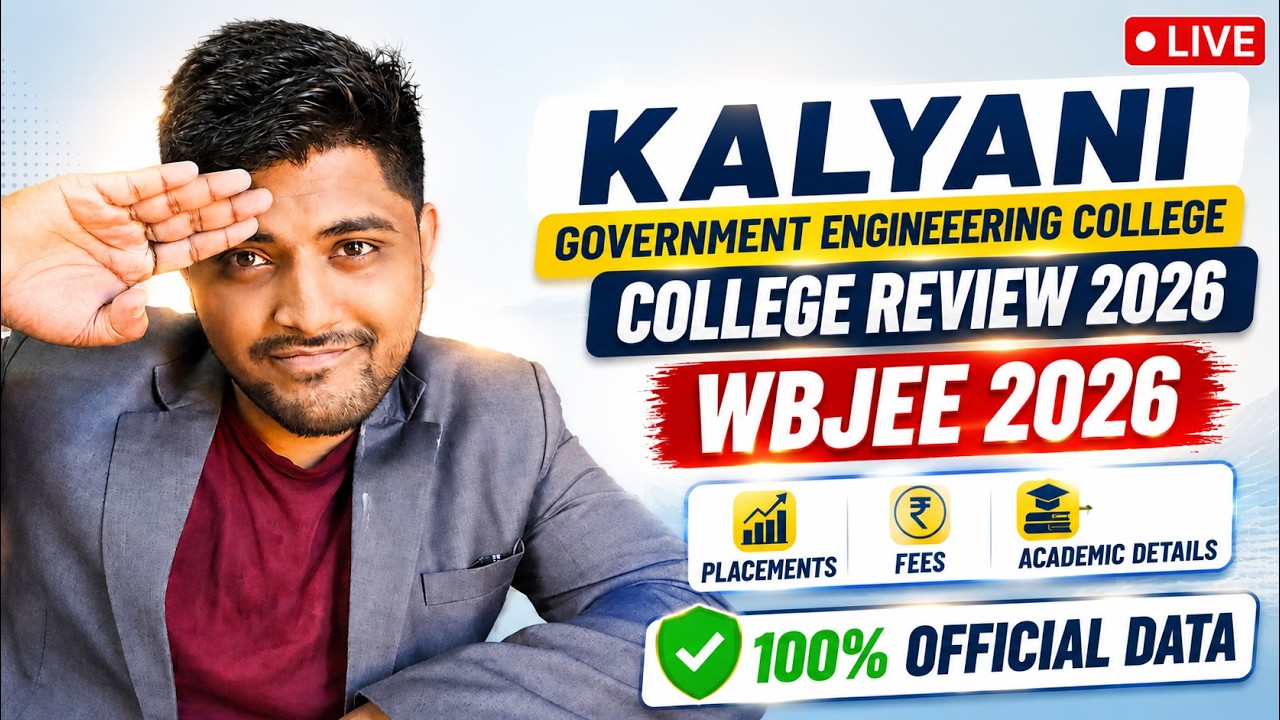 KALYANI GOVERNMENT ENGINEERING COLLEGE (KGEC) REVIEW 2026 🚨WBJEE 2026 | PLACEMENTS | FEES | CUTOFF |