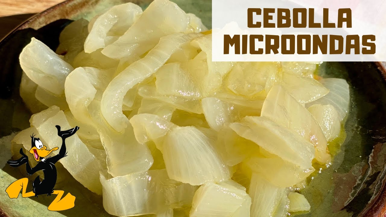 Cómo Pochar Cebolla al Microondas 🧅 ¡SIN AZÚCAR!