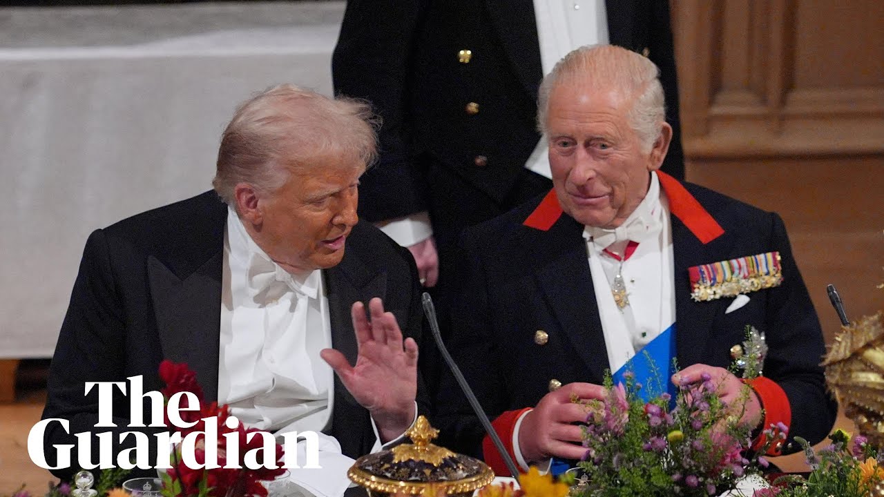Trump hails 'eternal' bond between US and UK at Windsor state banquet