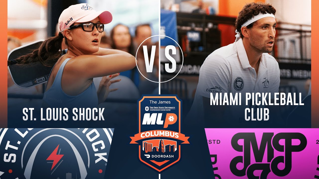 St  Louis Shock v Miami Pickleball Club at MLP Columbus presented by The James at Ohio State