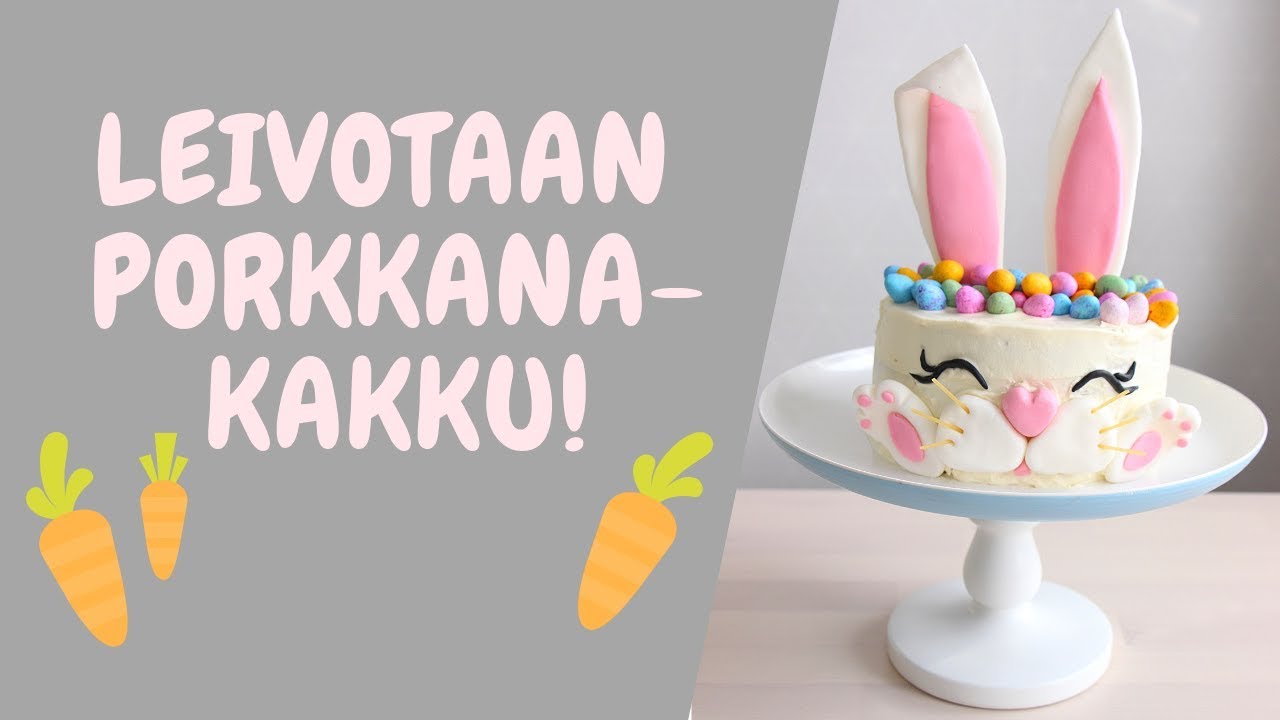 Kuinka leivotaan porkkanakakku | pupukakku