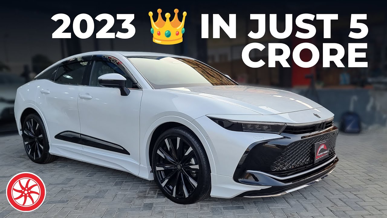 Toyota Crown 2023 First Look @Superwheelspk  | PakWheels