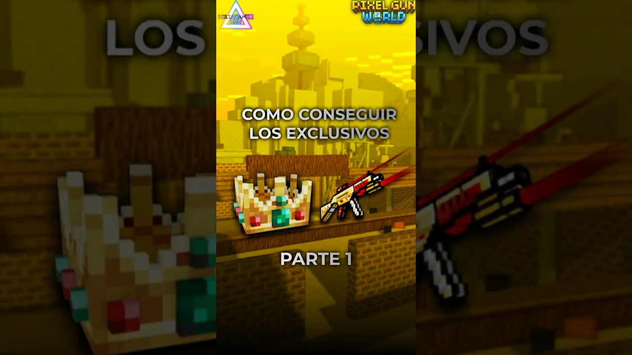 Consigue la Corona y el Amigo de Oro GRATIS 👑  | Tutorial Pixel Gun World
