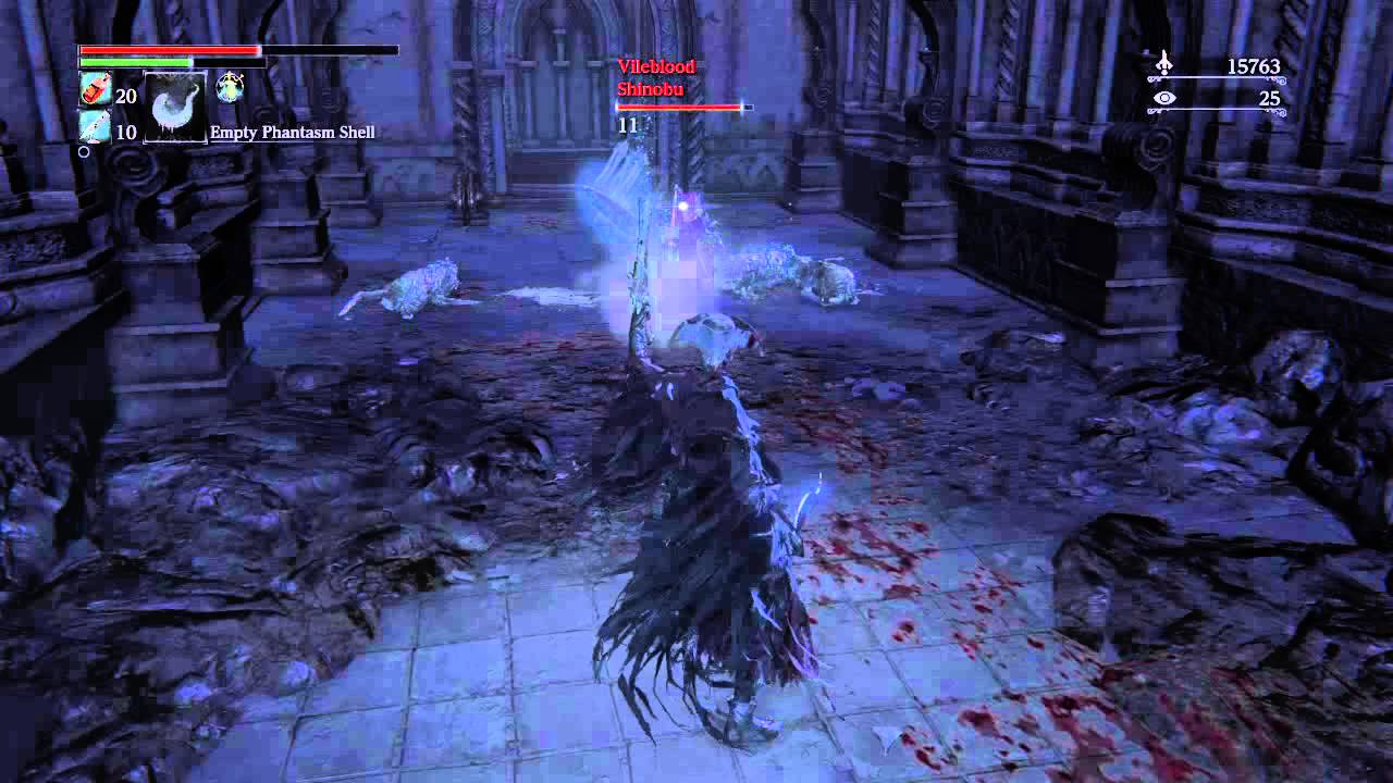 Bloodborne | 1st Vileblood pvp encounter