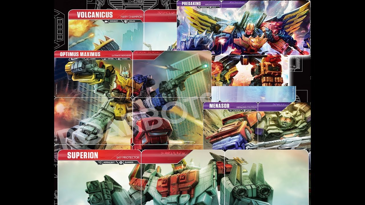 Transformers TCG: Who's the best combiner?