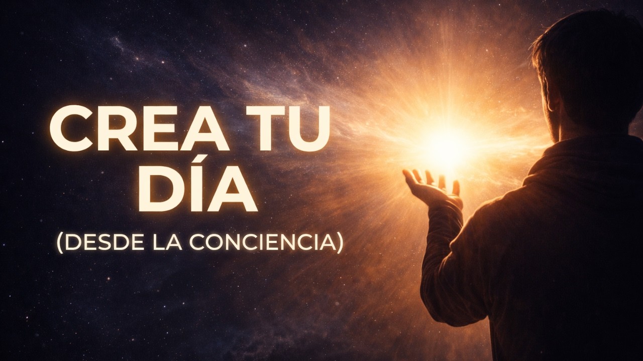 Crea tu día desde la conciencia.